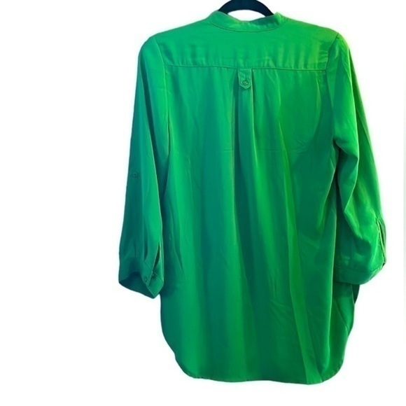 New 41 Hawthorn Green Tunic Roll Tab Sleeve Pullover Women's Size Medium (M)‎ - Picture 3 of 7
